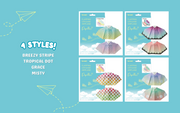 Papillon Origami Airplanes - Happy Travel Buddy