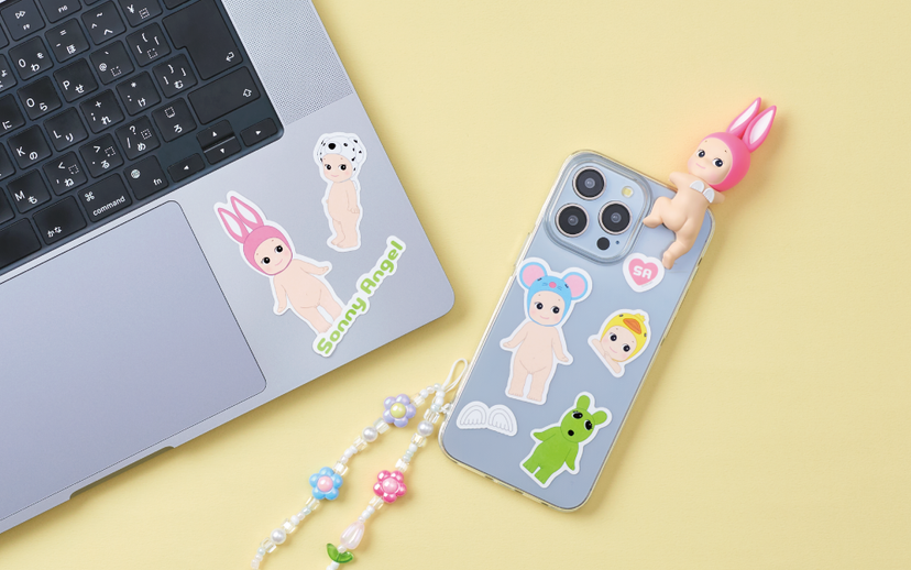 Sonny Angel Sticker Pack - Series 1 - Studio Shelf Display